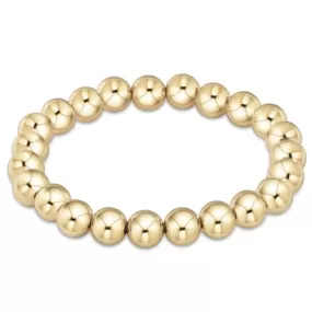 Enewton classic gold 8mm bead bracelet