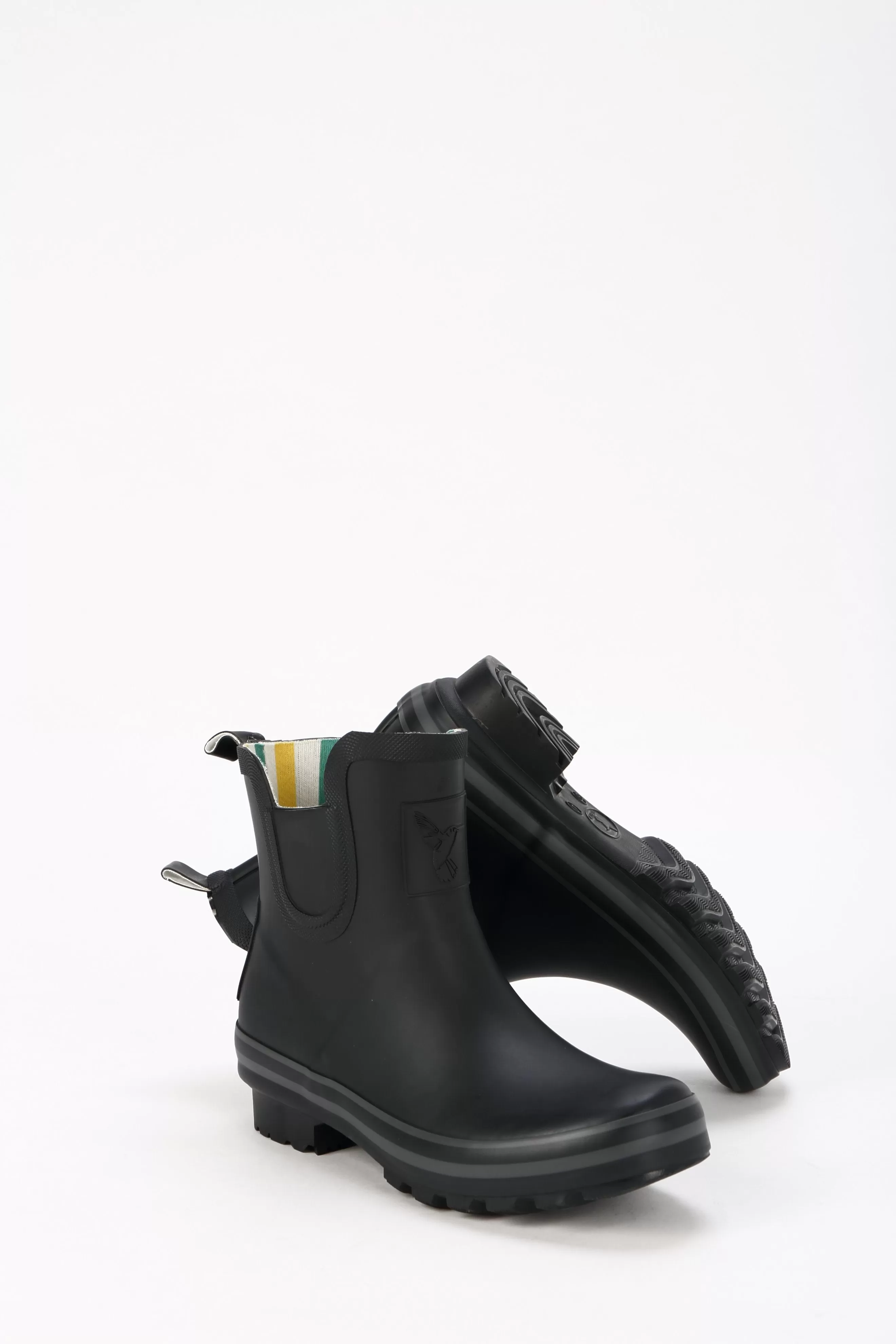 Evercreatures All Black Plain Meadow Wellies