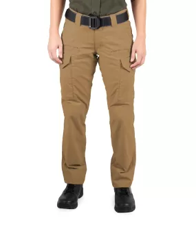 First Tactical Women V2 Tactical Pants - Coyote Brown