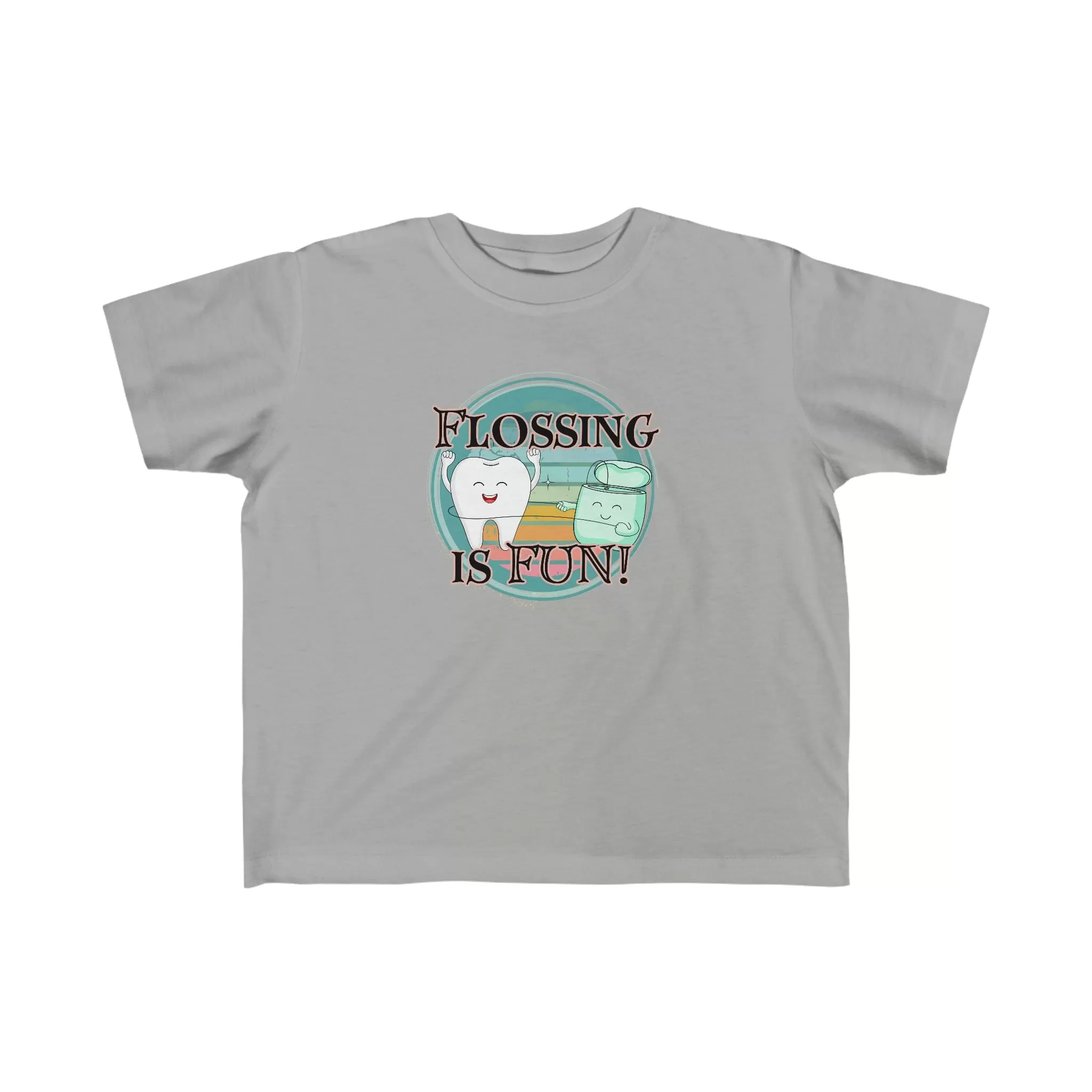 Flossing is Fun! - Kid's Fine Jersey Tee