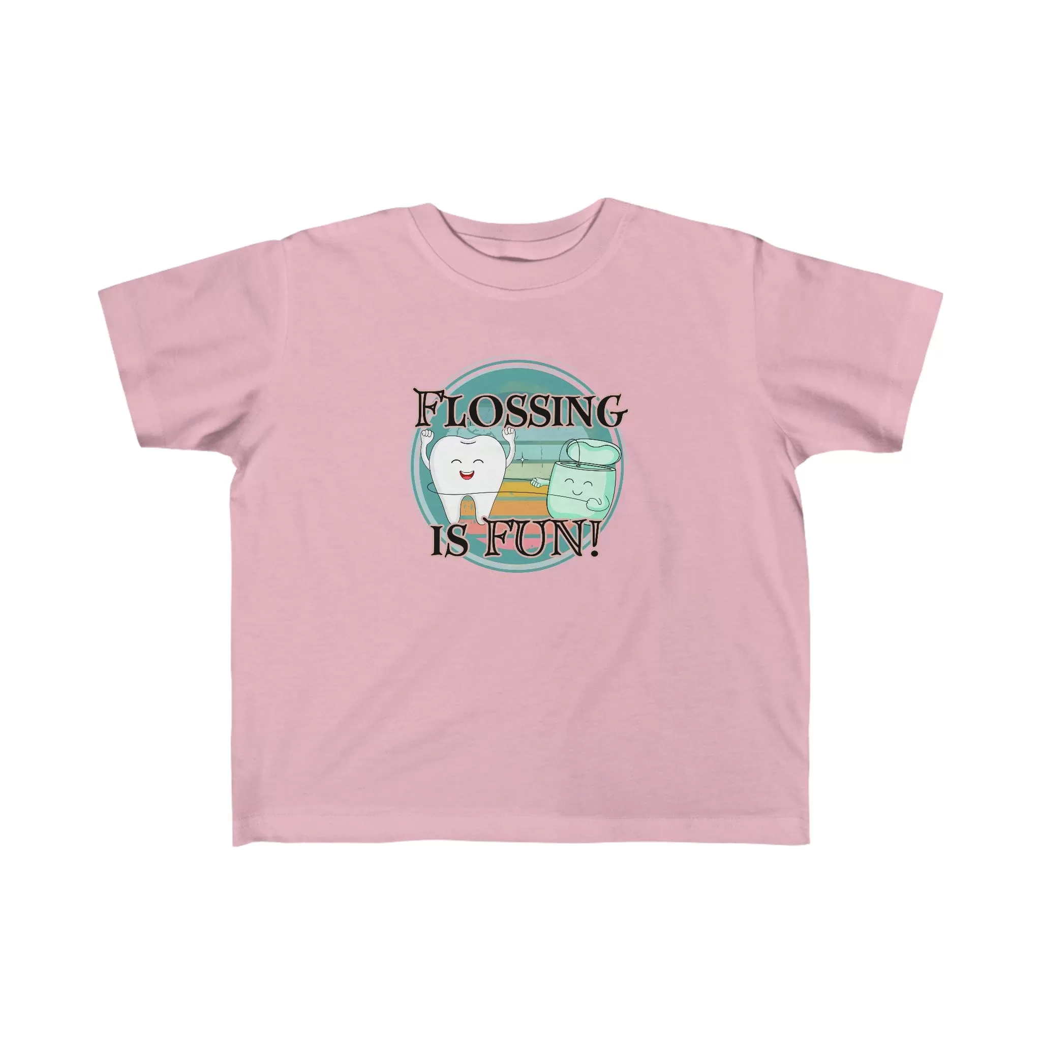 Flossing is Fun! - Kid's Fine Jersey Tee