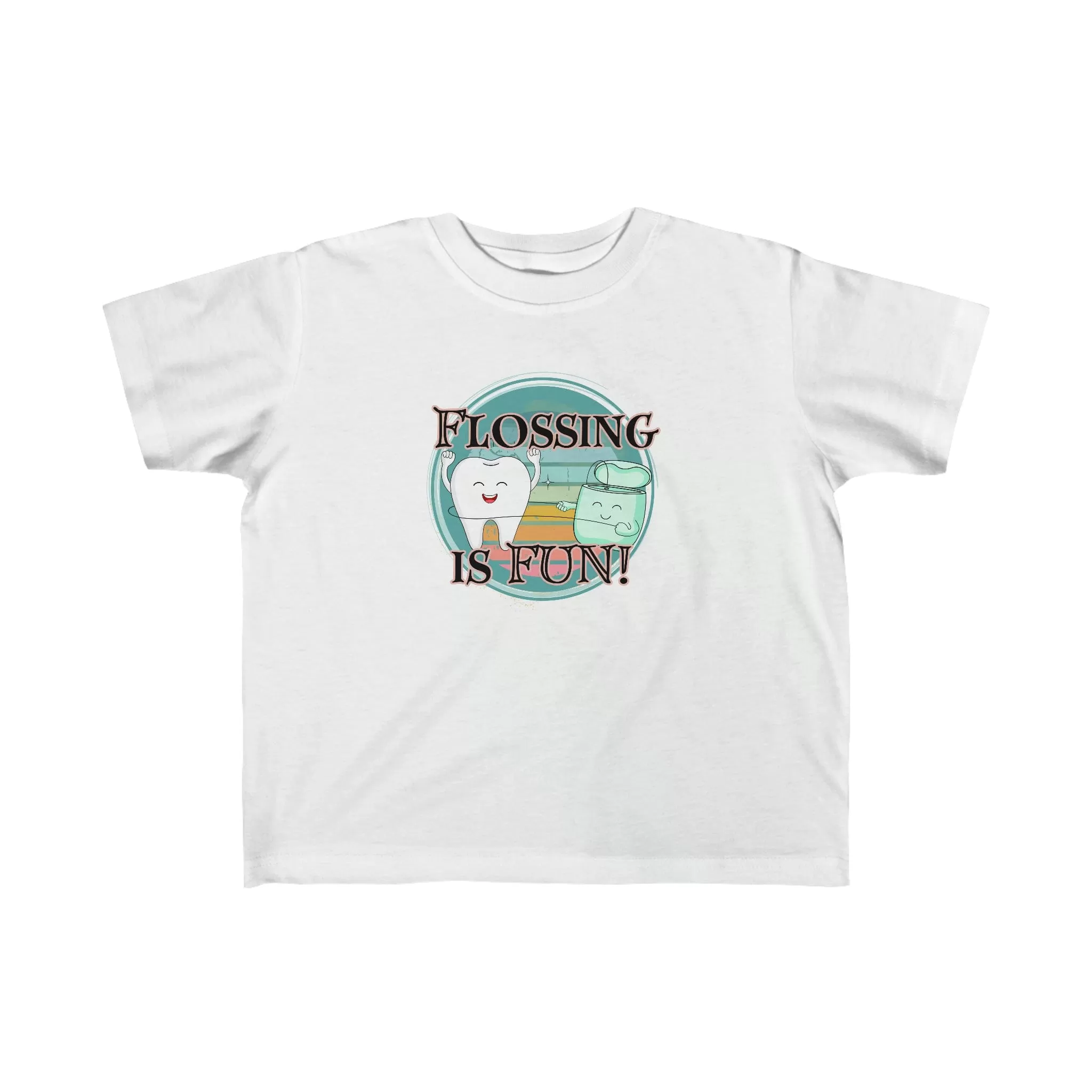 Flossing is Fun! - Kid's Fine Jersey Tee