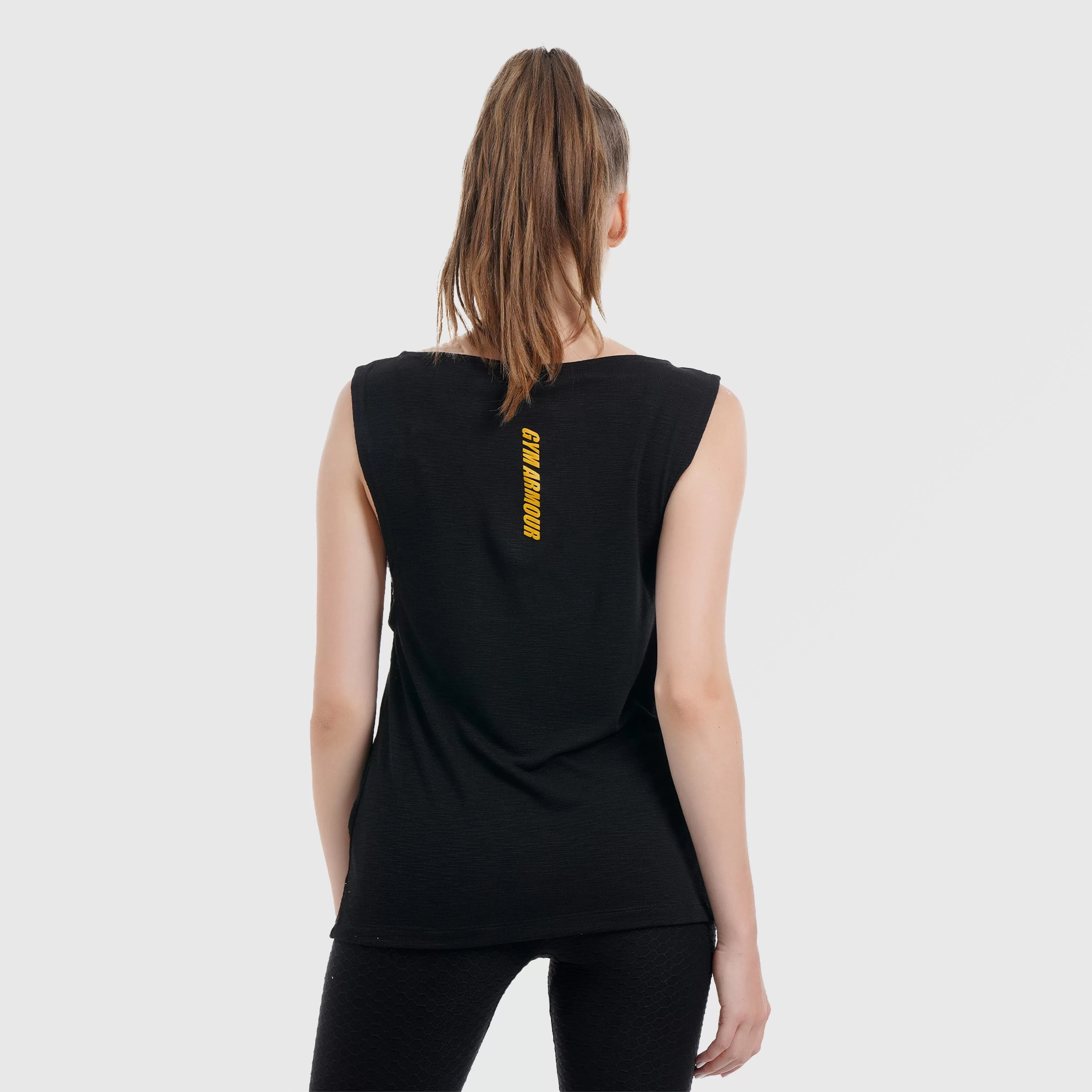 Fraction Sleek Tank (Black)