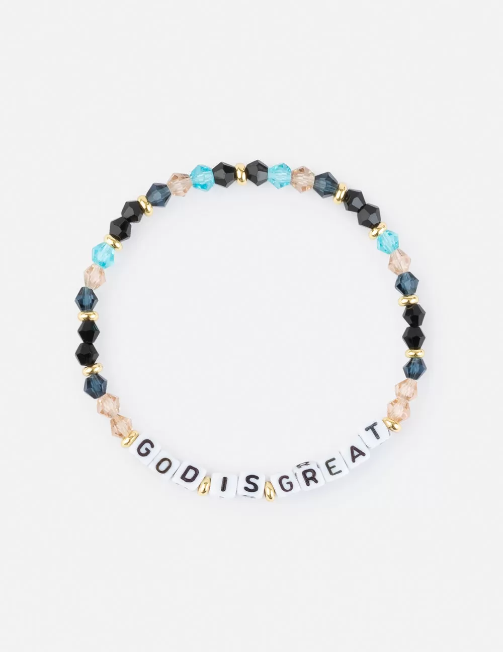 God is Great Letter Bracelet