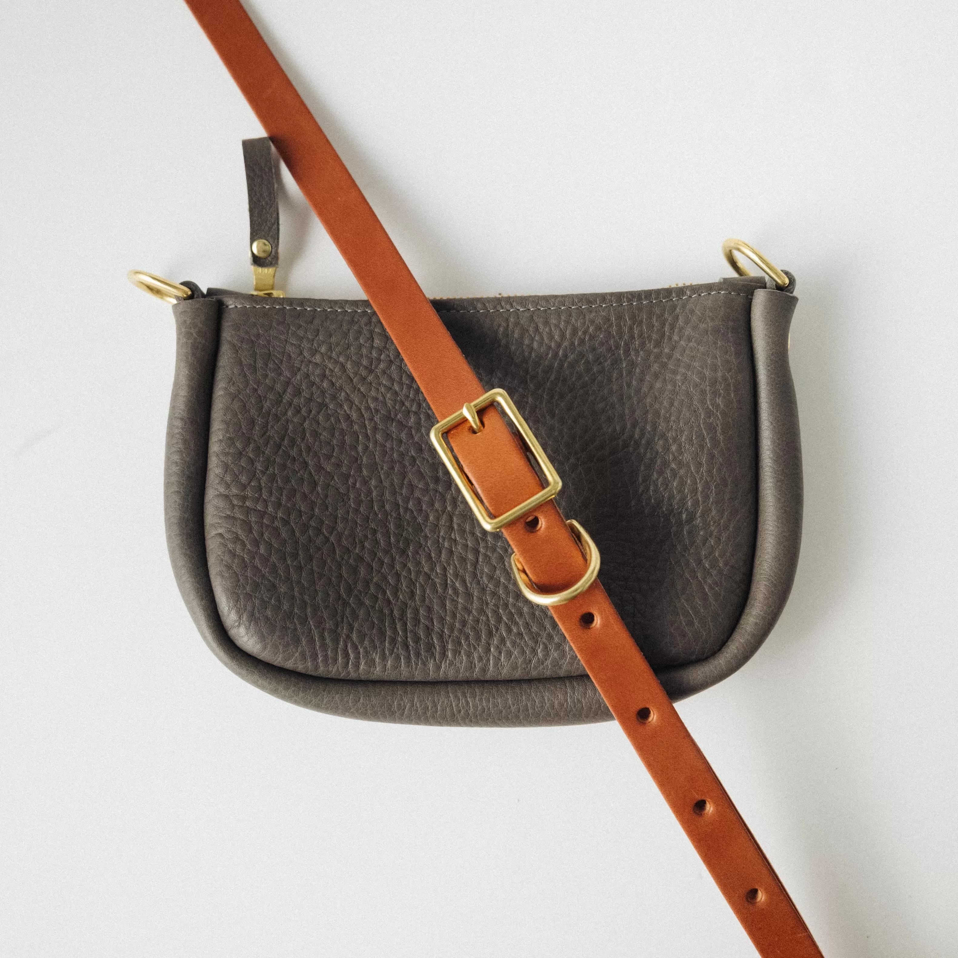 Grey Cypress Mini Crossbody Bag