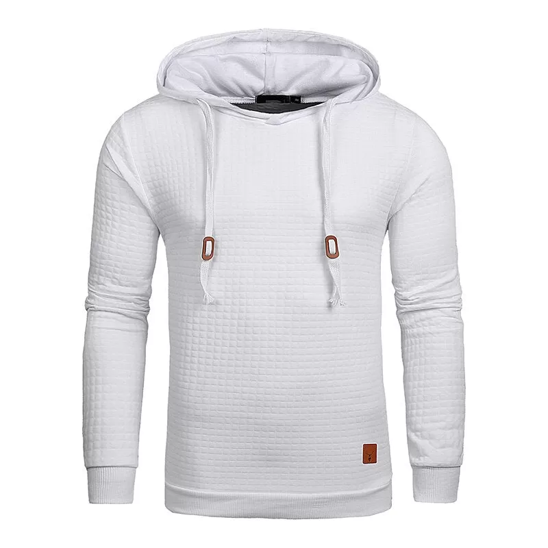 Hoodies Men Long Sleeve Solid Color Hooded Sweatshirt Male Hoodie Casual Sportswear