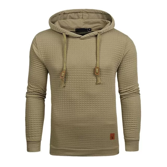 Hoodies Men Long Sleeve Solid Color Hooded Sweatshirt Male Hoodie Casual Sportswear