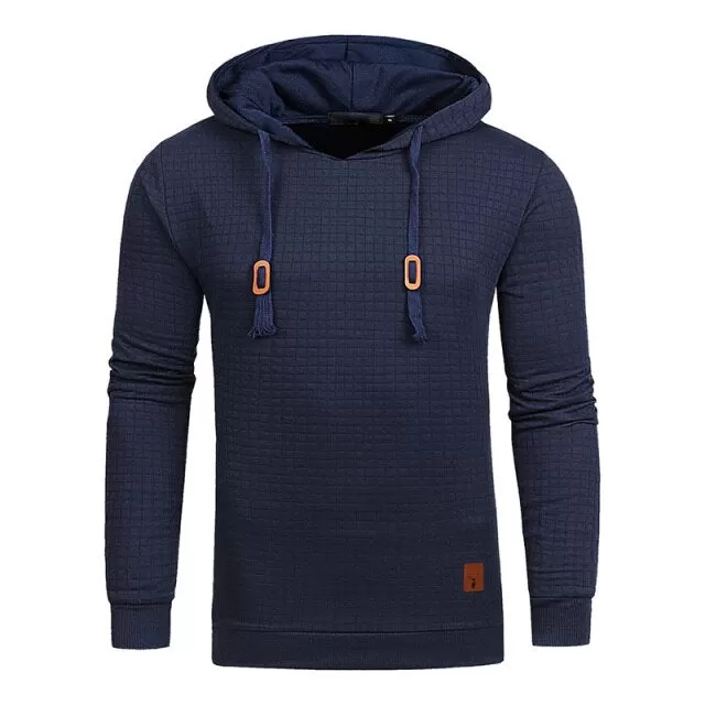 Hoodies Men Long Sleeve Solid Color Hooded Sweatshirt Male Hoodie Casual Sportswear