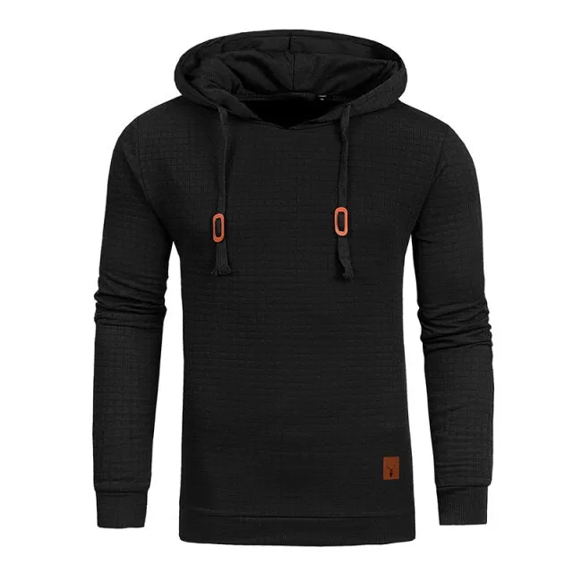 Hoodies Men Long Sleeve Solid Color Hooded Sweatshirt Male Hoodie Casual Sportswear