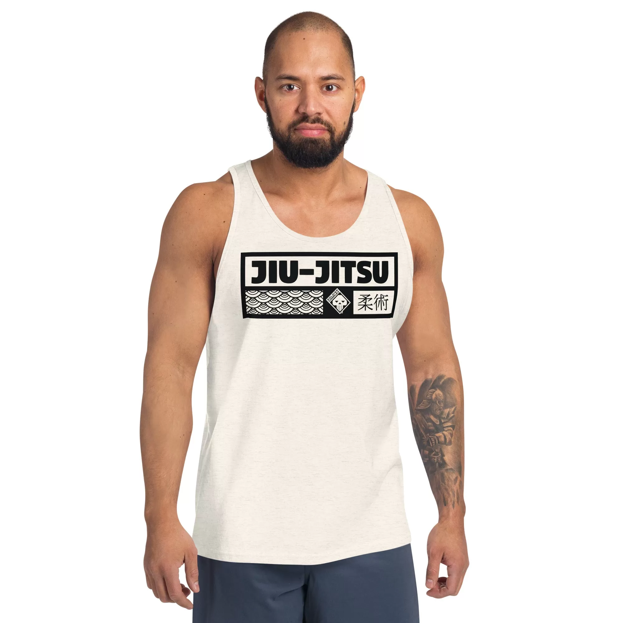 Jiu-Jitsu Tank Tops for Men - Breathable and Comfortable for High-Intensity Training - Light 001