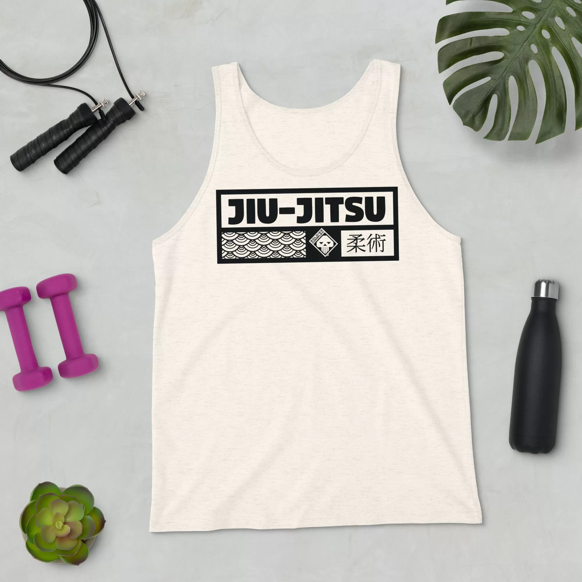 Jiu-Jitsu Tank Tops for Men - Breathable and Comfortable for High-Intensity Training - Light 001