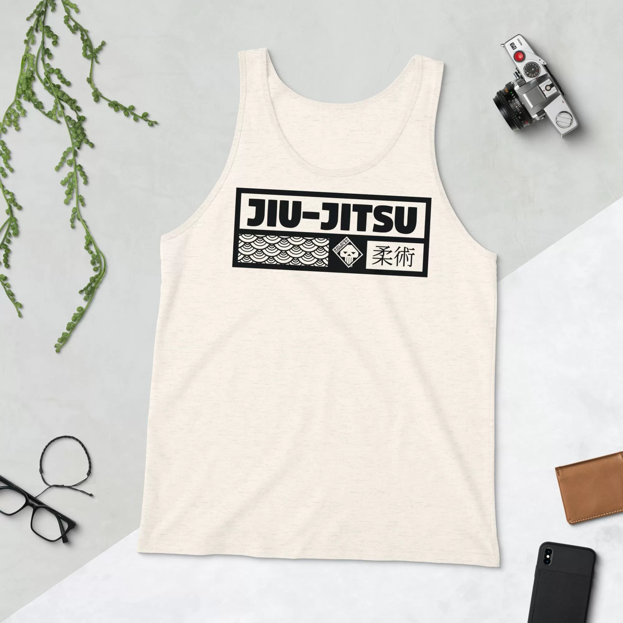 Jiu-Jitsu Tank Tops for Men - Breathable and Comfortable for High-Intensity Training - Light 001