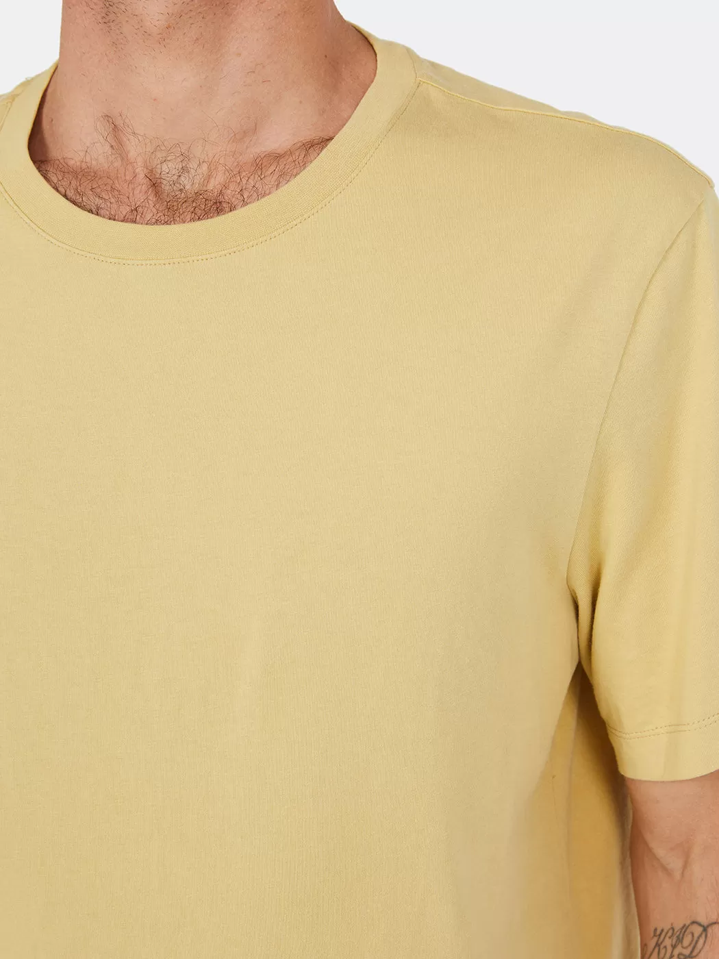 Johnny Classic Tee - Honey Mustard