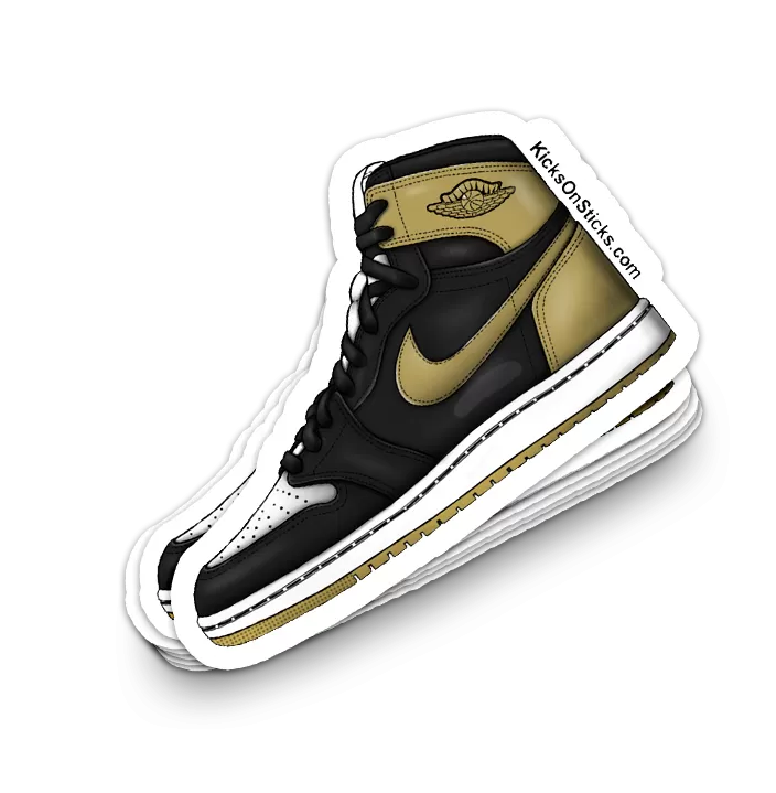 Jordan 1 "Gold Toe 2.0 Complexcon" Sneaker Sticker