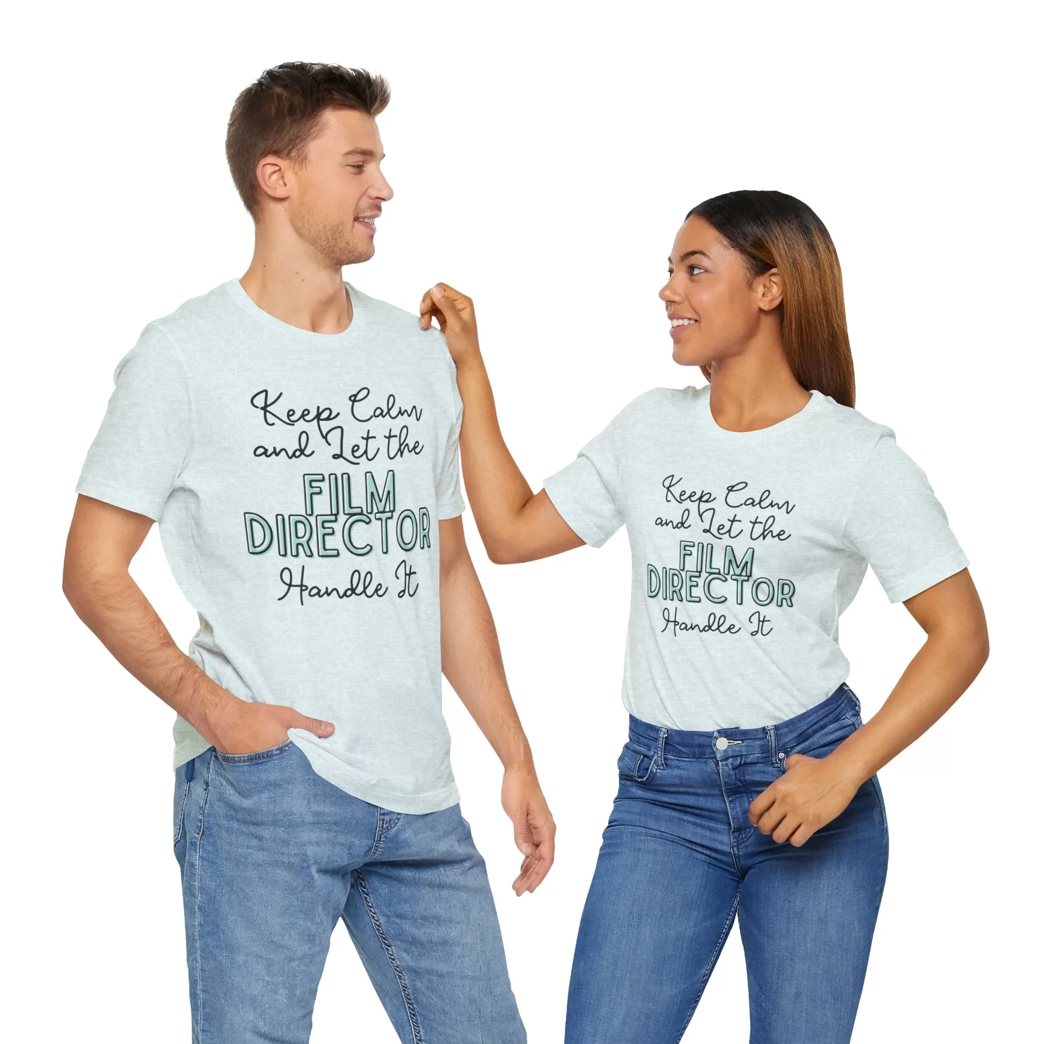 Keep Calm and let the Film Director handle It - Jersey Short Sleeve Tee