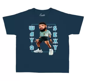 Kids Obsidian 13 Shirt -Way 2 Sexy- Navy