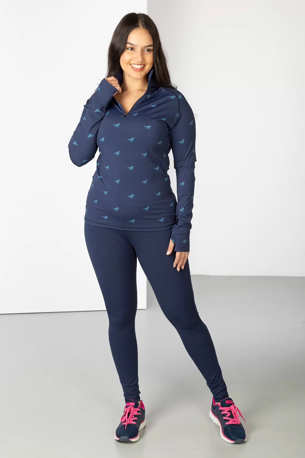 Ladies Patterned Sports Top - Skerne