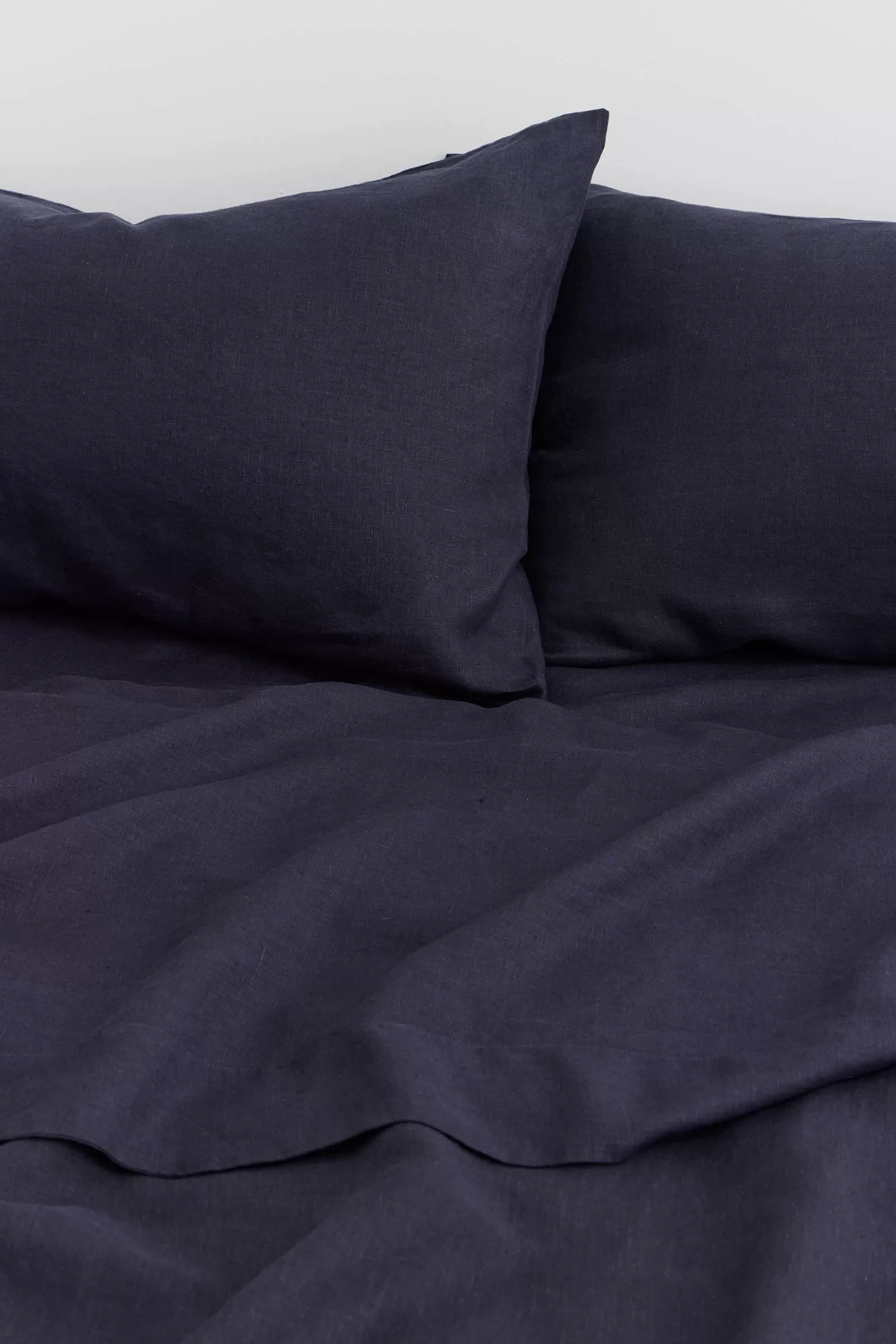 Linen Duvet Cover Midnight