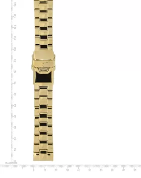 Logic Gold-Plated Stainless Steel Bracelet [18mm]