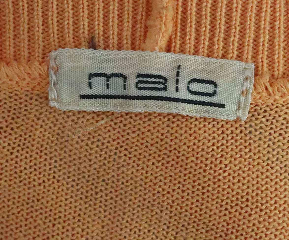 Malo Orange Cotton Sweater Set sz 10