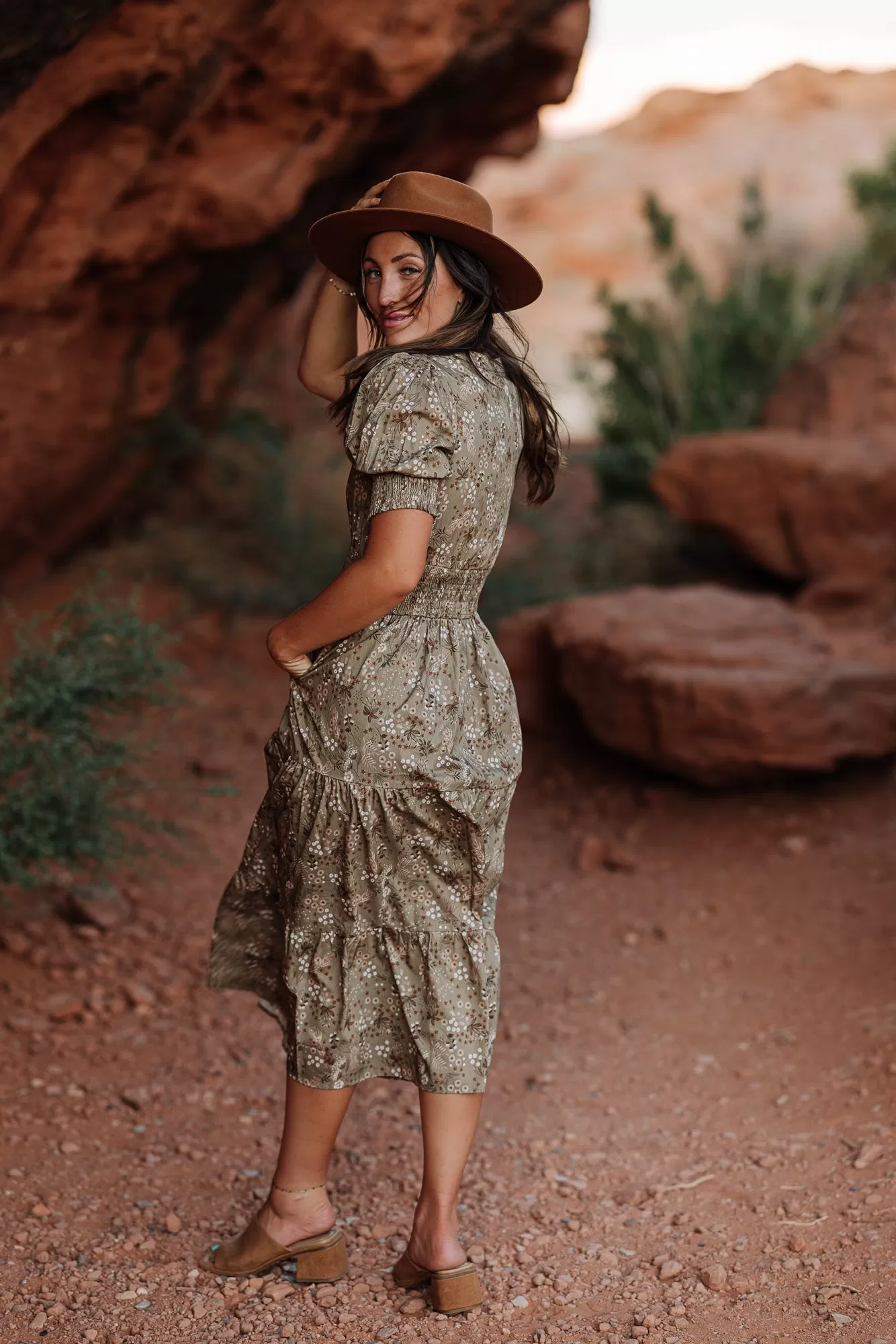 Margo Dress in Olive - Coming Soon