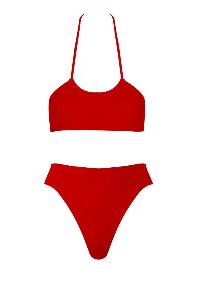 Maygel Coronel - Delphi Two Piece - Red