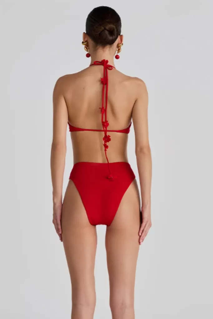 Maygel Coronel - Delphi Two Piece - Red