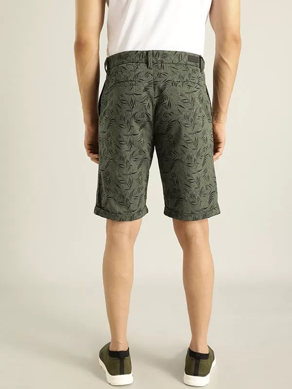 Men Printed Cotton Shorts