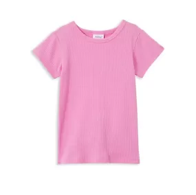 Milky Clothing Pink Rib Tee