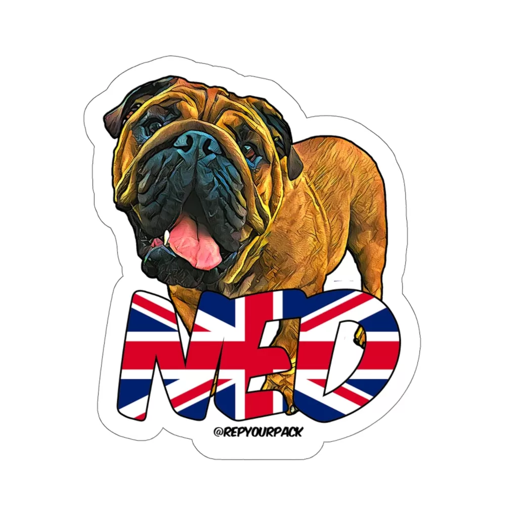 Ned (Union Jack) Stickers