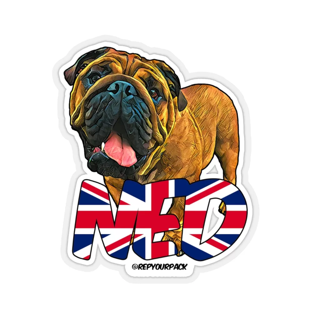 Ned (Union Jack) Stickers