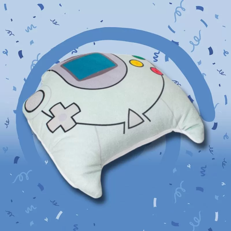 Official SEGA Dreamcast Controller Reversible Plushie / Cushion