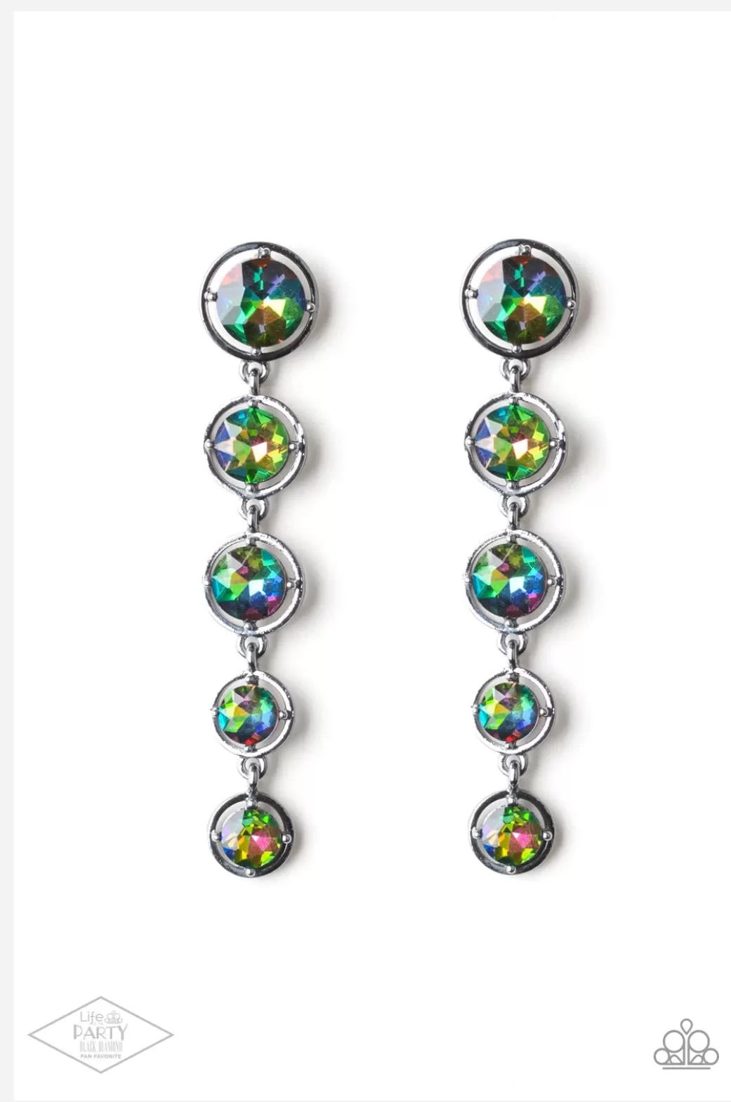 Paparazzi Accessories - Drippin in Starlight - Multi Earrings