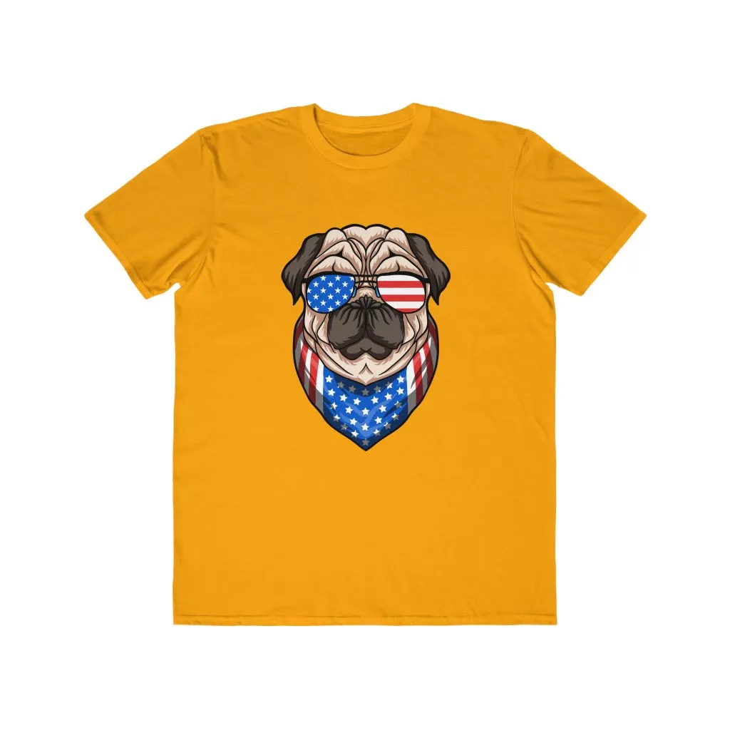 Patriot Dog, Men's Lightweight Fashion Tee