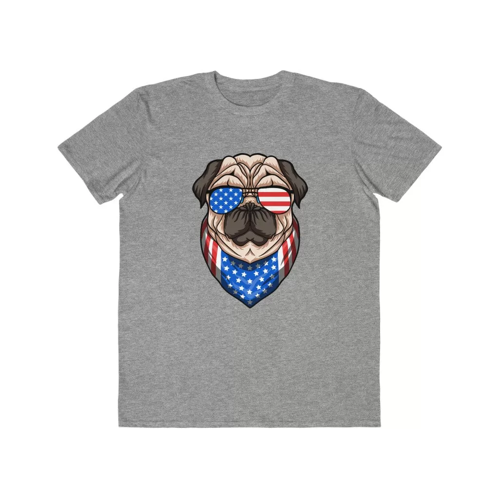 Patriot Dog, Men's Lightweight Fashion Tee