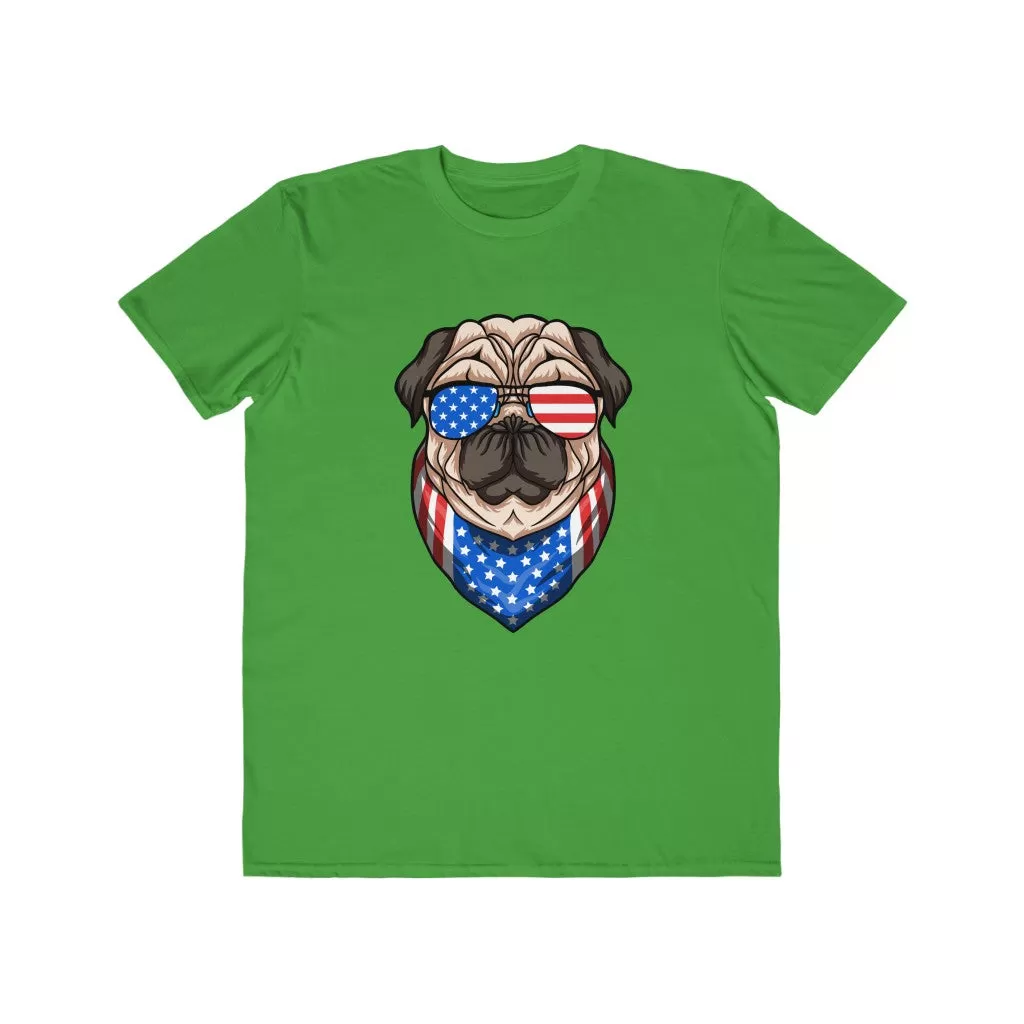 Patriot Dog, Men's Lightweight Fashion Tee