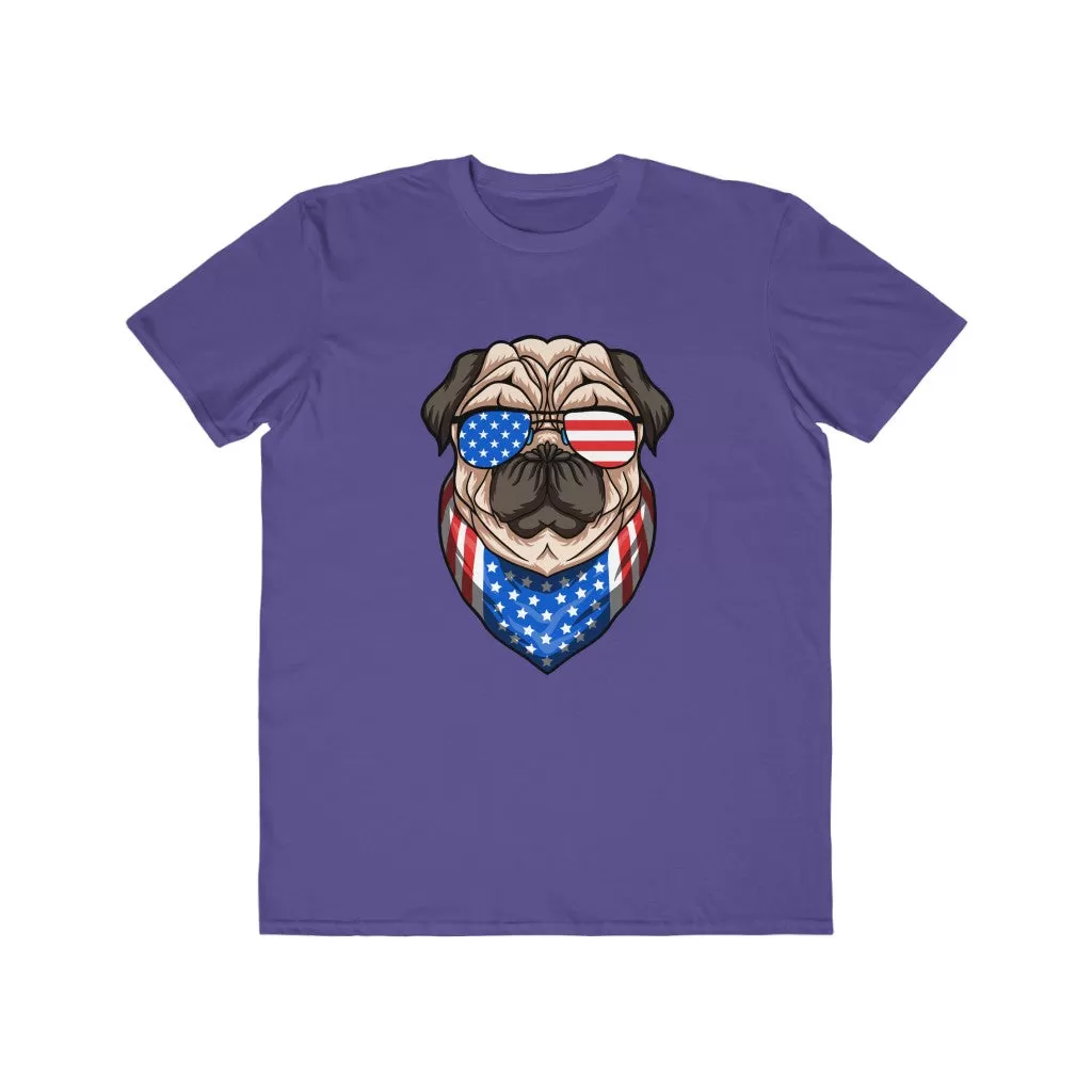 Patriot Dog, Men's Lightweight Fashion Tee