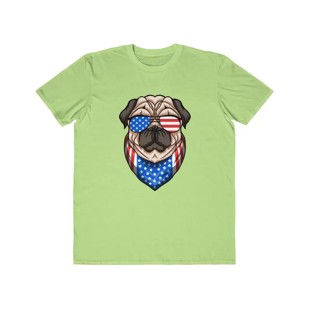 Patriot Dog, Men's Lightweight Fashion Tee