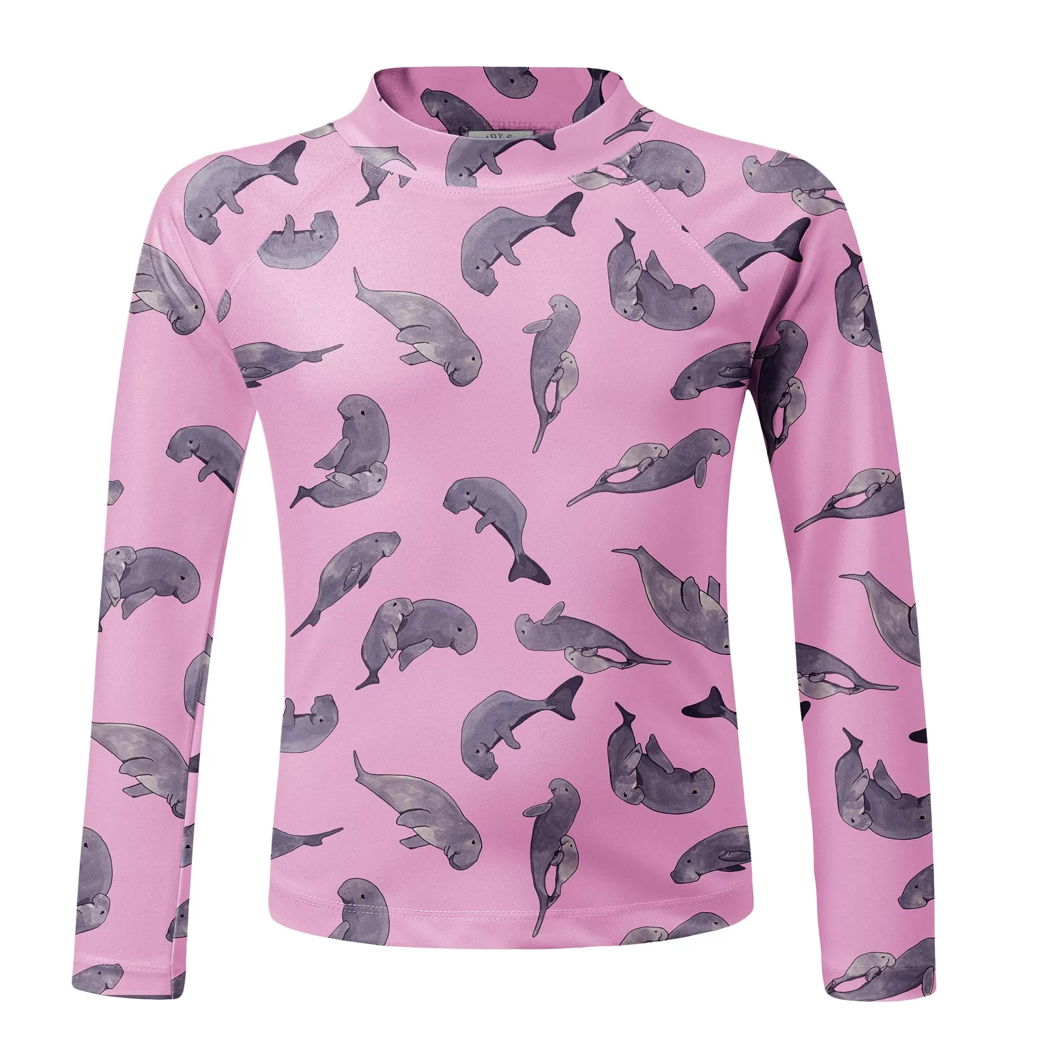 Pink Dugong Long Sleeve Rashie