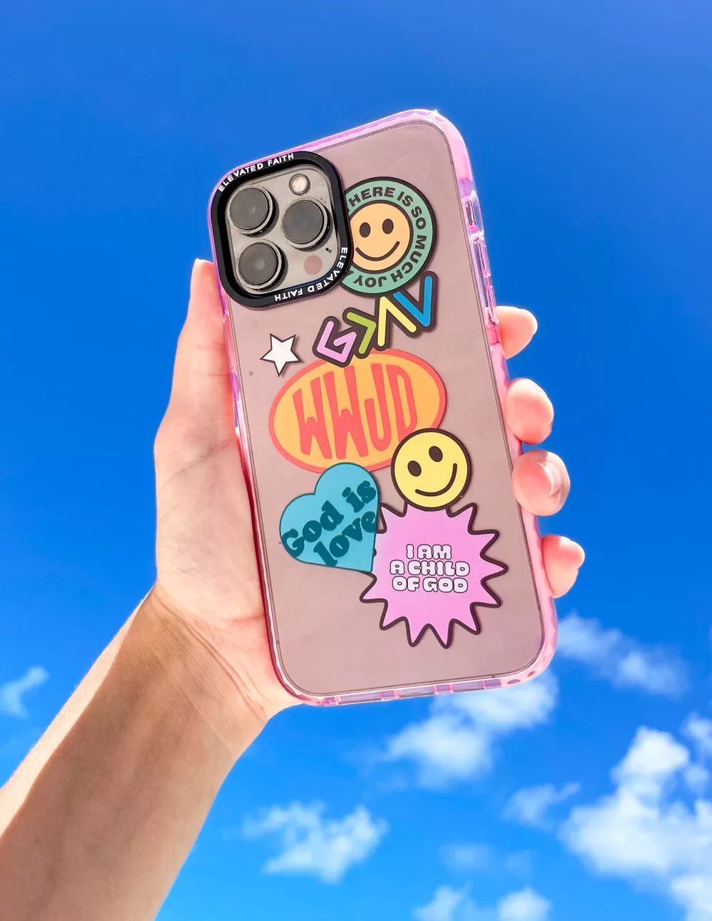 Pink Sticker Collage Phone Case