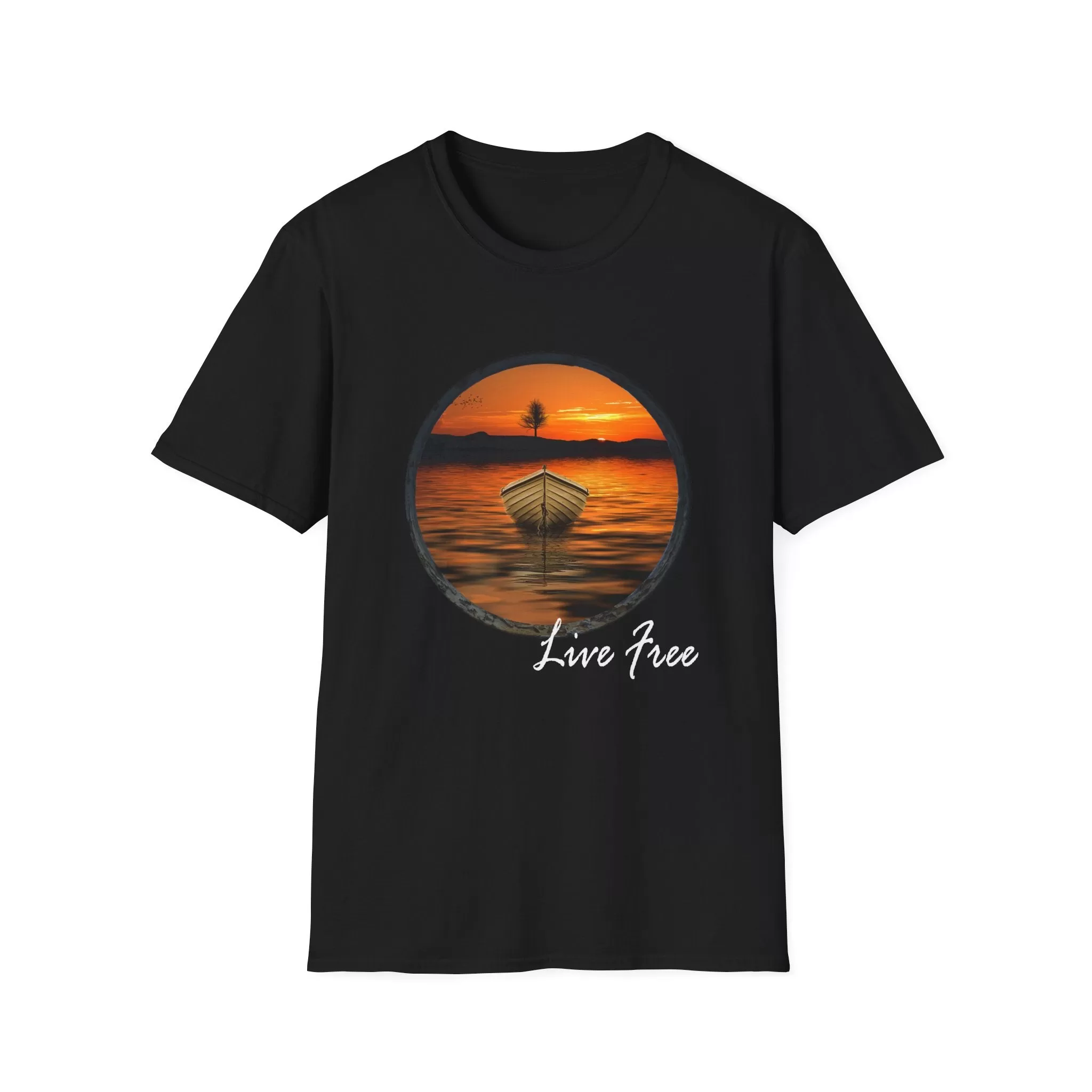 Porthole To The Soul - DRIFT, Men's Lightweight Fashion Tee