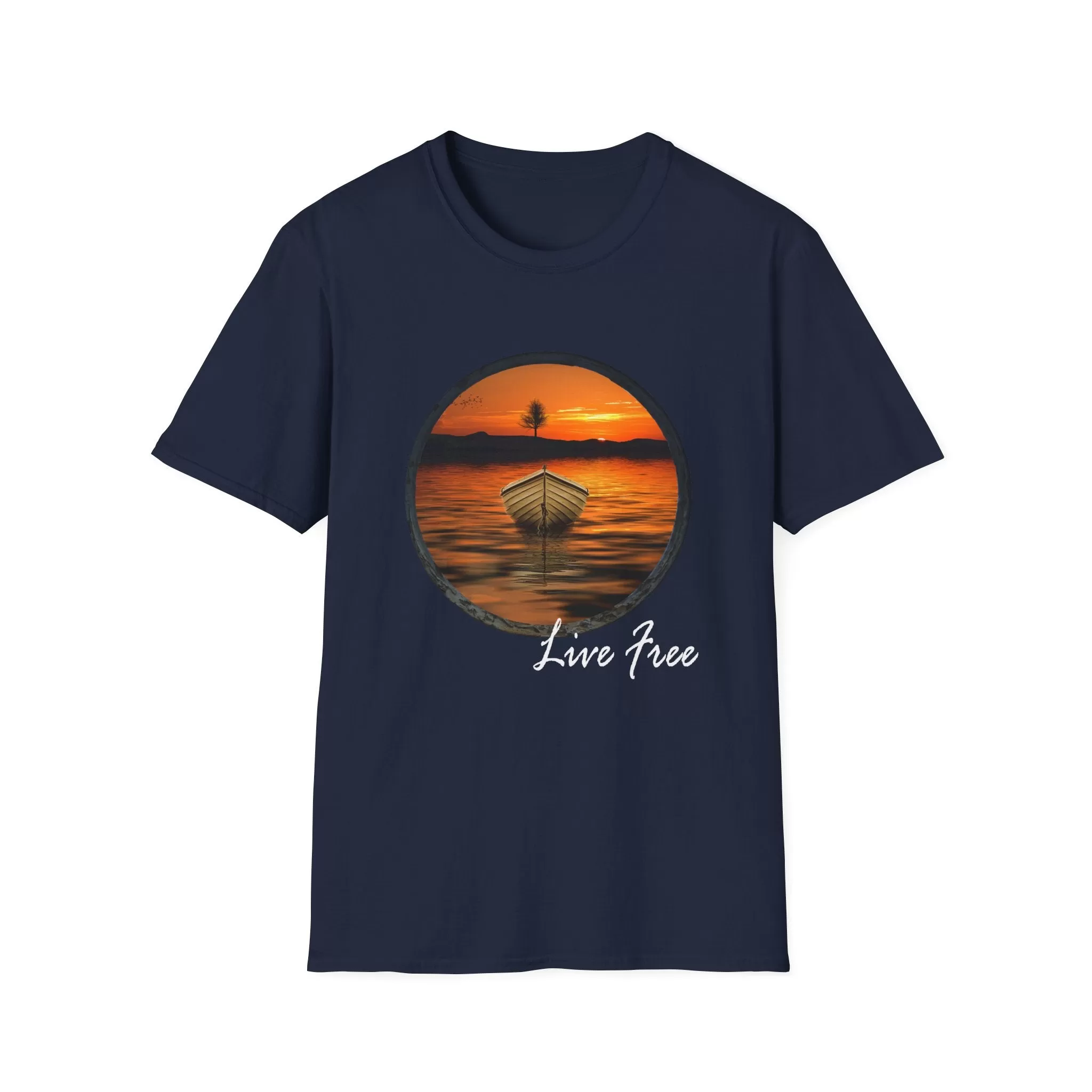 Porthole To The Soul - DRIFT, Men's Lightweight Fashion Tee