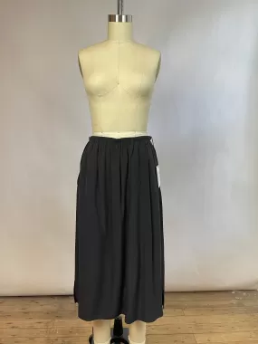 Quira Black Silk Skirt (L)