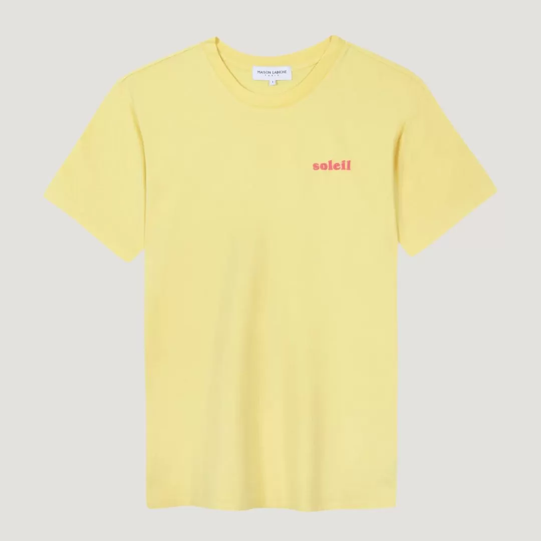 "Soleil" Chunky Popincourt T-Shirt (Sun Yellow)