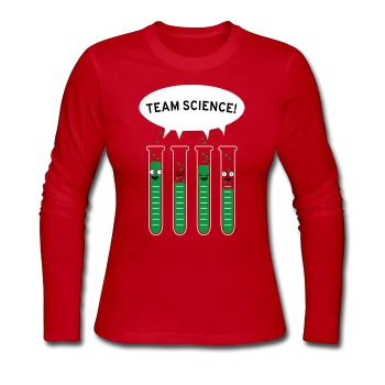 "Team Science" - Women's Long Sleeve T-Shirt