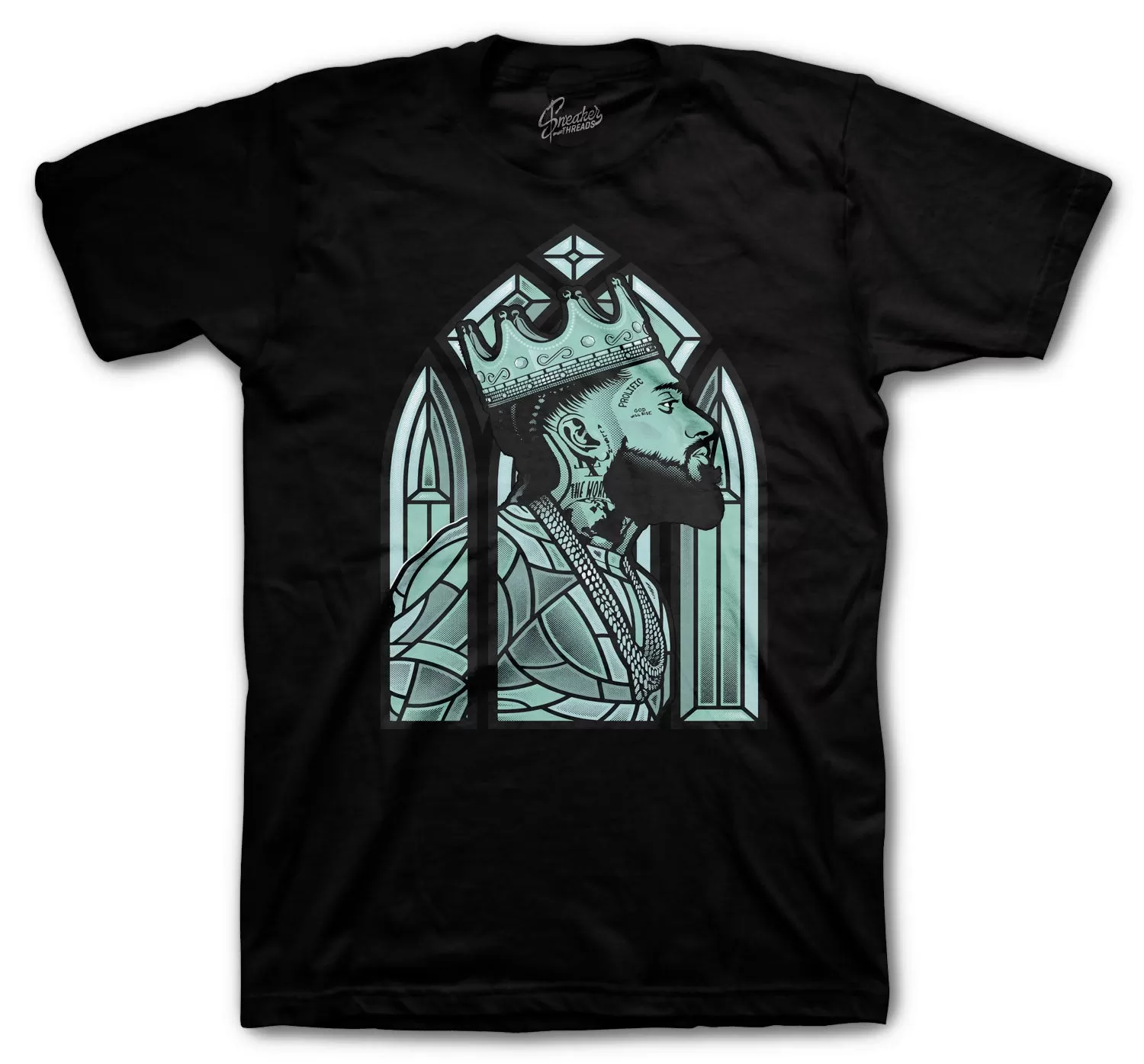 Retro 12 Easter Shirt - Nip Glass - Black