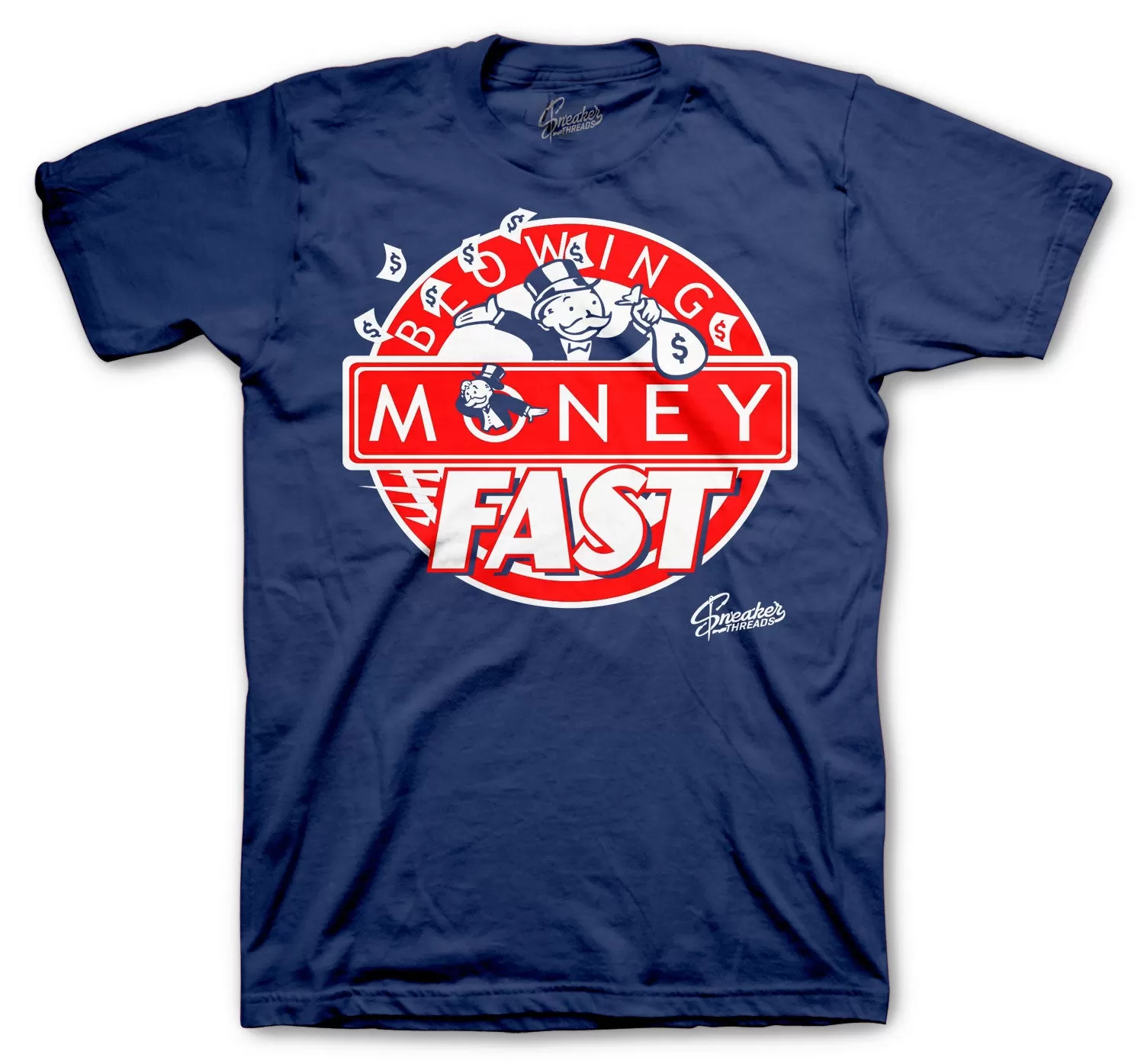 Retro 7 PSG Shirt - BMF - Navy