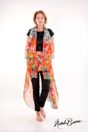 Sleeveless Long Duster - Murano