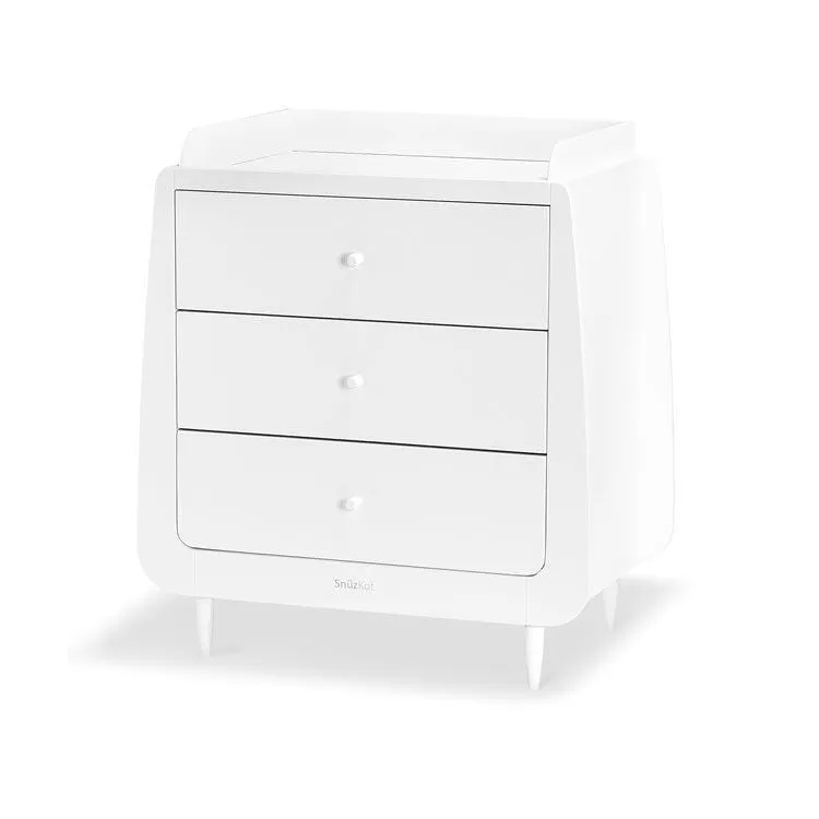 SnuzKot Skandi 2 Piece Nursery Furniture Set - White