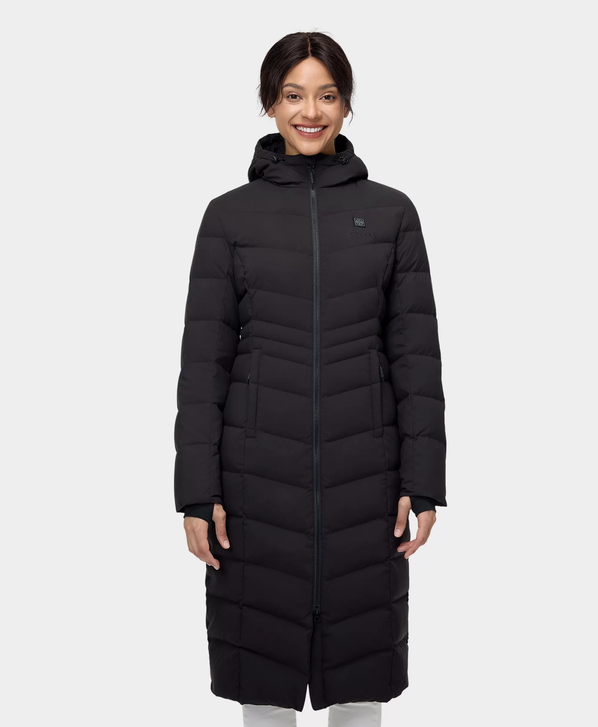 SOHO Women's Heated Down Parka Jacket (Apparel Only)